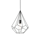 LAMPADA SOSPENSIONE AMPOLLA - 3 SP1 NERO - IDEAL LUX 148175 product photo