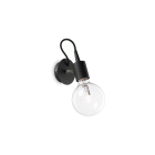 LAMPADA APPLIQUE EDISON AP1 NERO - IDEAL LUX 148908 product photo