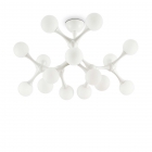PLAFONIERA NODINO PL1 5 BIANCO - IDEAL LUX 149608 product photo