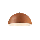 LAMPADA SOSPENSIONE FOLK SP1 D40 CORTEN - IDEAL LUX 174211 product photo