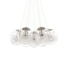 LAMPADA SOSPENSIONE MAPA SAT SP7 NICKEL - IDEAL LUX 176062 product photo