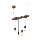 LAMPADA SOSPENSIONE ELECTRIC SP4 - IDEAL LUX 176352 product photo