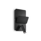 LAMPADA APPLIQUE READAP NERO - IDEAL LUX 176550 product photo