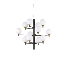 LAMPADA SOSPENSIONE COPERNICO SP1 2 NERO - IDEAL LUX 197319 product photo