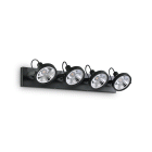 LAMPADA PLAFONIERA GLIM PL4 NERO - IDEAL LUX 200255 product photo