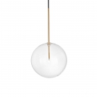 LAMPADA SOSPENSIONE EQUINOXE SP1 D25OTTONE - IDEAL LUX 277394 product photo