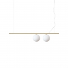 LAMPADA SOSPENSIONE PERLINE SP2 G9MAX2X40WOTTONE - IDEAL LUX 282107 product photo