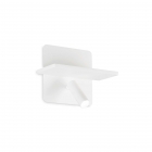 LAMPADA DA PARETE PIANOAP BIANCO - IDEAL LUX 287317 product photo