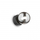 LAMPADA DA PARETE PERLAGE AP1 NERO G9MAX1X15W - IDEAL LUX 292403 product photo
