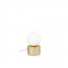 LAMPADA DA TAVOLO PERLAGE TL1 OTTONEG9MAX1X15W - IDEAL LUX 292458 product photo
