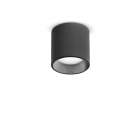 FARODASOFFITTODOTPLROUND NERO 3000K - IDEAL LUX 299402 product photo
