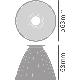 TRACK SP REFLECTOR D75 SP FS1      LEDV - LEDVANCE TRKSPREFD75SP - LEDVANCE TRKSPREFD75SP - LEDVANCE TRKSPREFD75SP product photo Photo 03 2XS