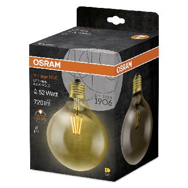 1906LEDGLOBE 7W/825 230VFILGDE27FS1OSRAM - LEDVANCE L1906GD9550824G7 product photo Photo 02 3XL