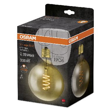 1906LEDGLOBE 5W/820 230VSFIL E27FS1OSRAM - LEDVANCE LED092136BOX1 - LEDVANCE LED092136BOX1 product photo Photo 02 3XL
