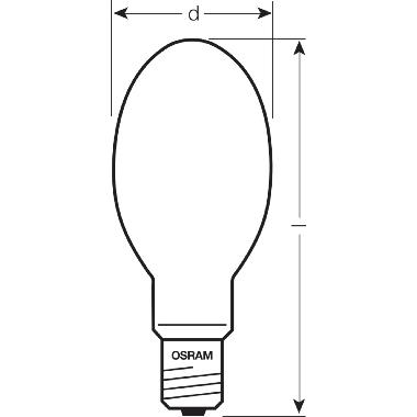 LAMP.VAPORI SODIO ALTA PRESS.400W E40 ELLISS - LEDVANCE NAVE400SUPER - LEDVANCE NAVE400SUPER - LEDVANCE NAVE400SUPER product photo Photo 03 3XL