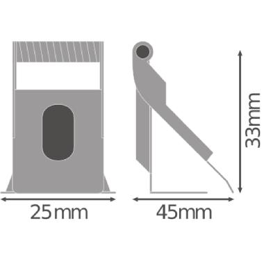 PL RECESSED MOUNT CLIPS VAL 4X     LEDV - LEDVANCE PLRECMOUNTCLIPV - LEDVANCE PLRECMOUNTCLIPV product photo Photo 02 3XL