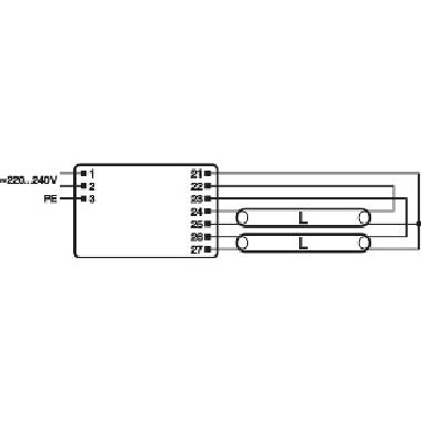 QTI 2X14/24/21/39 GII UNV1 - LEDVANCE QTI2X1439N - LEDVANCE QTI2X1439N - LEDVANCE QTI2X1439N product photo Photo 03 3XL