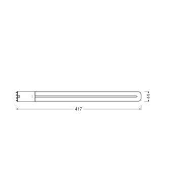 Dulux Led L Hf &Amp; Ac Mains V 18W 830  2G11 - LEDVANCE VD368301 product photo Photo 03 3XL