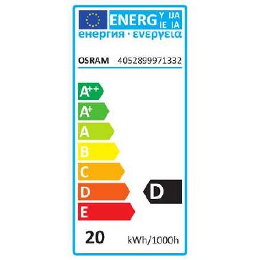 1906 HAL G95 CL 20W 230V E27 FS1   OSRAM - LEDVANCE HAL1906G9520 product photo Photo 01 3XL