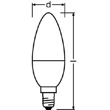 LEDAVANCE OLI40/2700DIM - Lampada LED forma classica - LEDVANCE OLI40/2700DIM product photo Photo 06 3XL