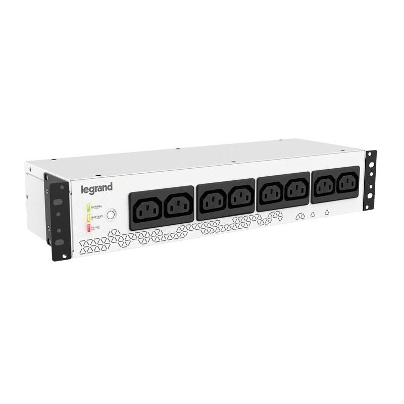 UPS KEOR PDU 800VA GR/IT IN 8 IEC OUT - LEGRAND 310331 - LEGRAND 310331 - LEGRAND 310331 product photo