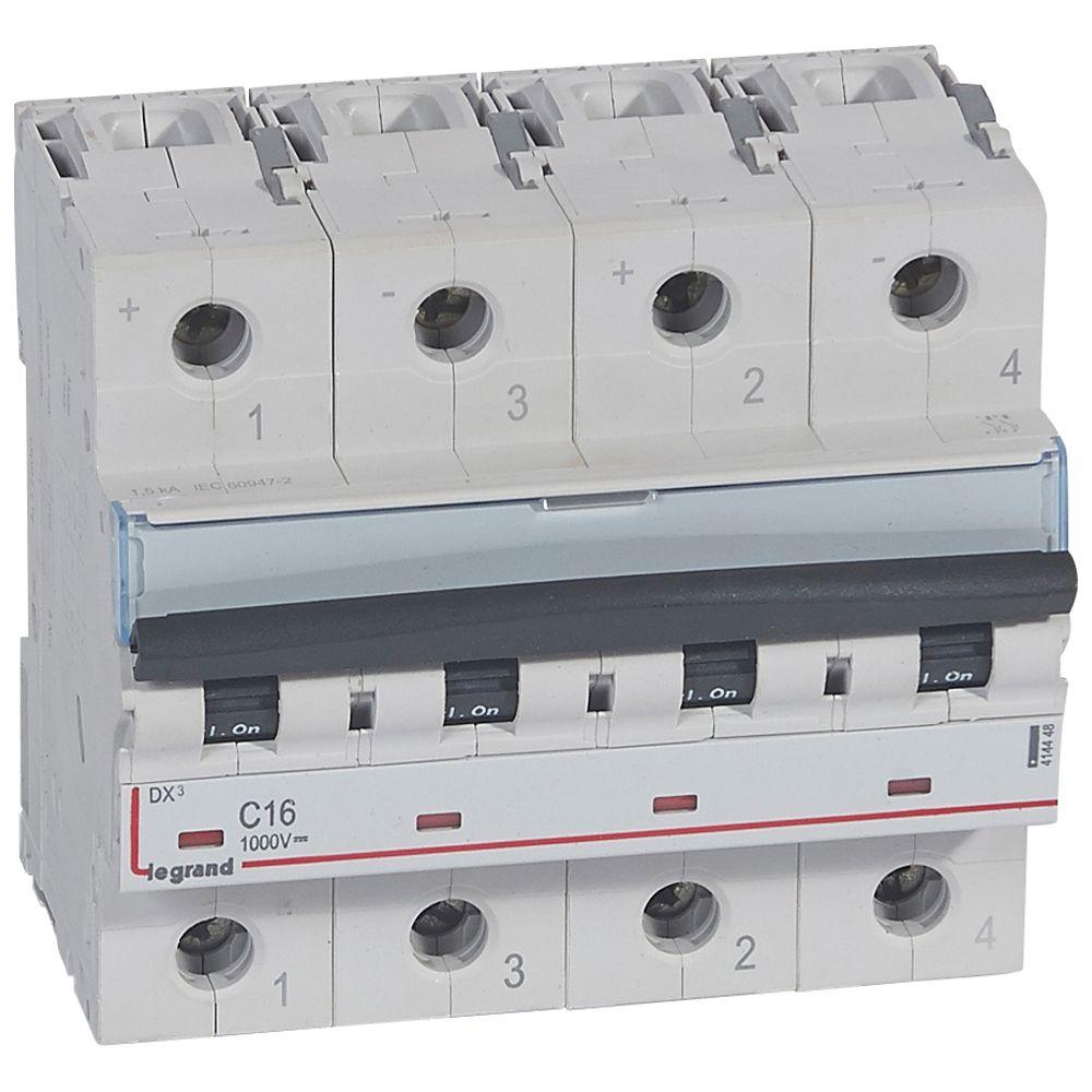 Interruttore 2P B16 1000V DC - LEGRAND 414448 product photo