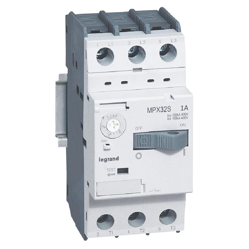 MPX3 32S SALVAMOTORE MAGNETO. 3P 0.63-1A - LEGRAND 417304 - LEGRAND 417304 - LEGRAND 417304 product photo