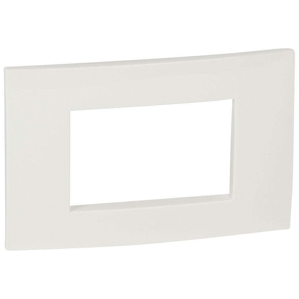 PLACCA VELA QUADRA-BIANCO LUCIDO 3M - LEGRAND 685641 product photo