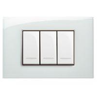 VELA QUADRA-PLACCA BIANCO SMALTO RIFL.2M - LEGRAND 685715 - LEGRAND 685715 - LEGRAND 685715 product photo