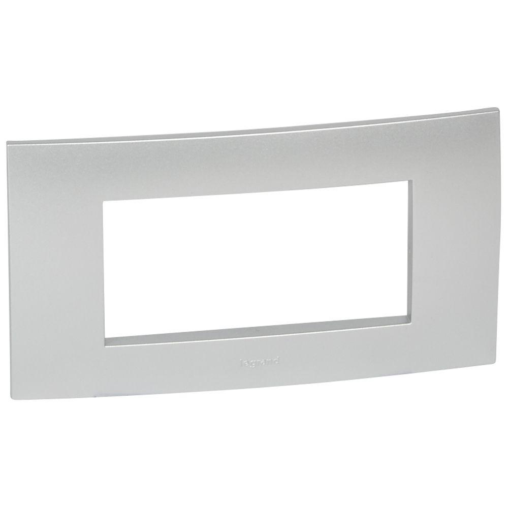VELA QUADRA-PLACCA SILVER 4M - LEGRAND 685747 - LEGRAND 685747 - LEGRAND 685747 product photo