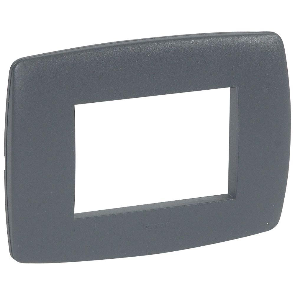 VELA TONDA-PLACCA ANTRACITE 3M - LEGRAND 685815 - LEGRAND 685815 - LEGRAND 685815 product photo
