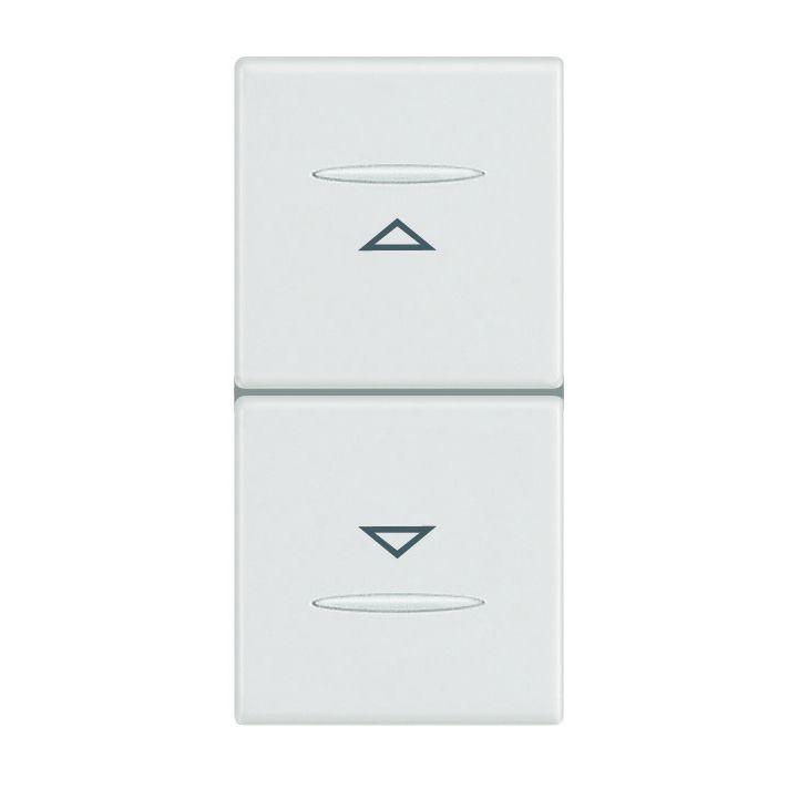 VELA BIANCO-COMMUT.2 POS.XERO CENTR. 16A 250V 1M - LEGRAND 687015 - LEGRAND 687015 - LEGRAND 687015 product photo
