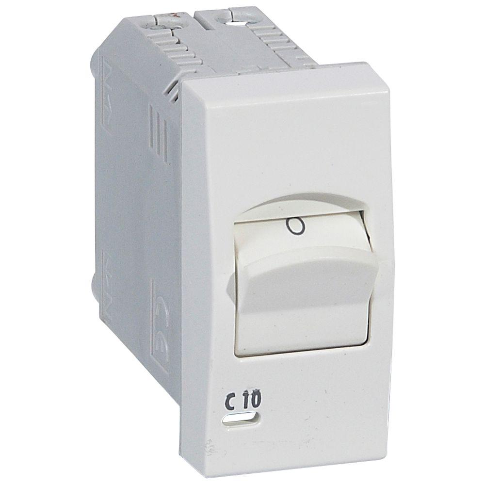 VELA BIANCO-INT.MGN 2P 10A 3KA 1M - LEGRAND 687052 - LEGRAND 687052 - LEGRAND 687052 product photo