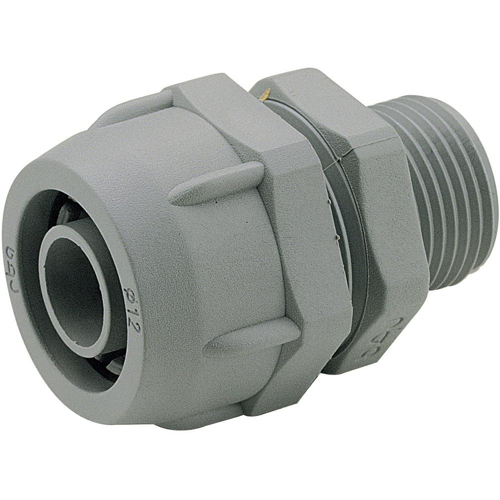 UNIVERSALI-RACCORDO PLAST G1/4' D=10 GRIGIO - LEGRAND 82901 product photo