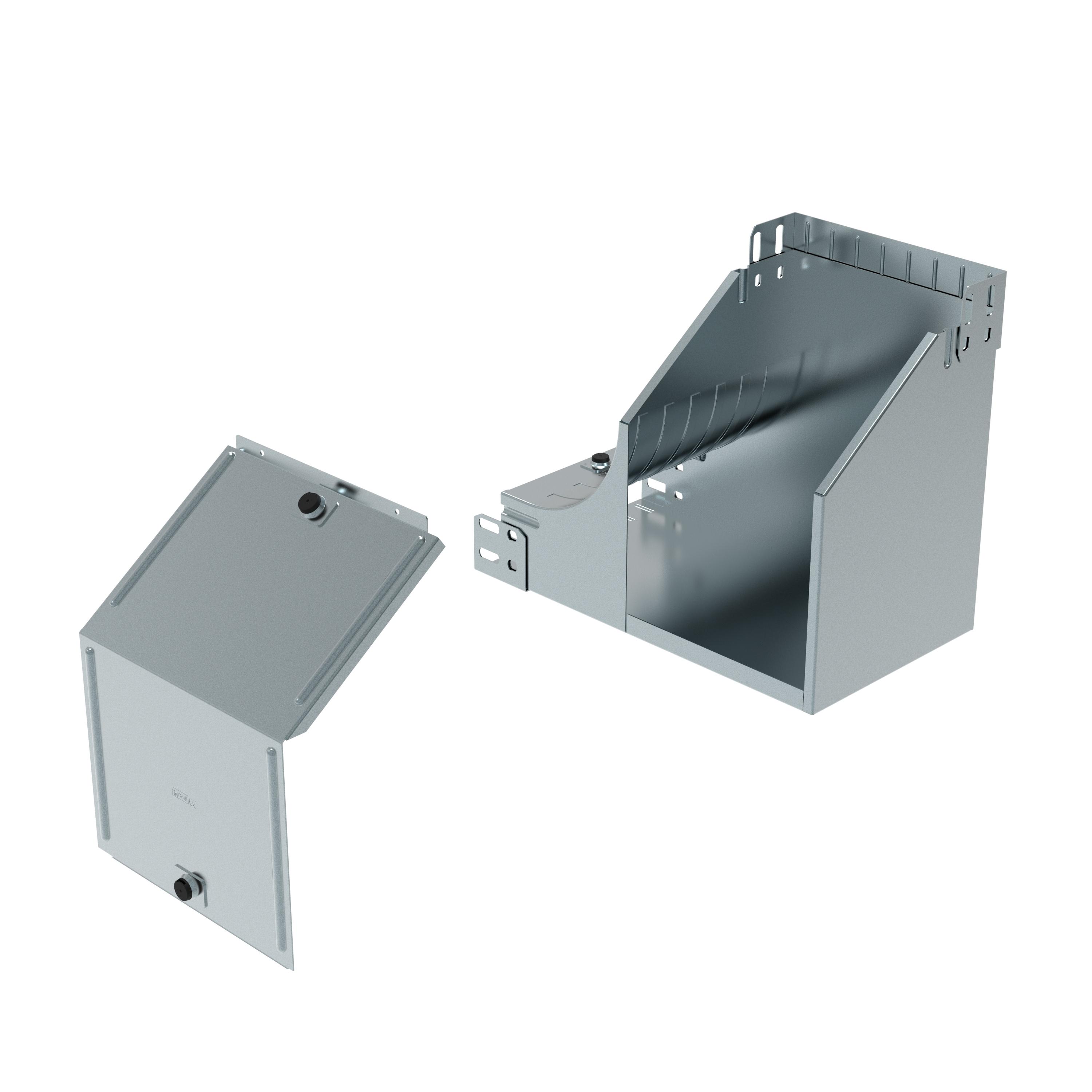 P31-CURVA SX VAR. PIANO SALITA 300X75 Z - LEGRAND AF300Z product photo