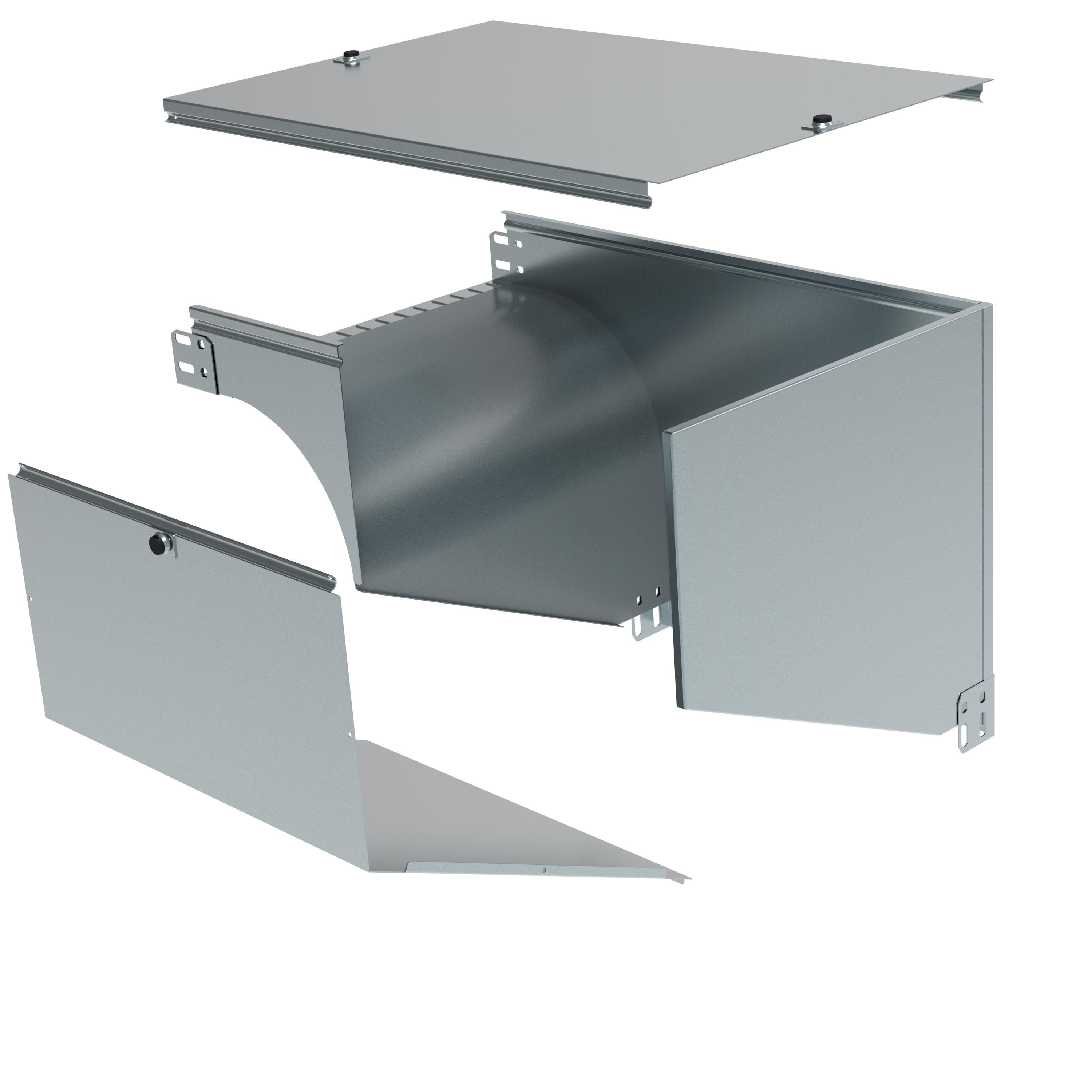 P31-CURVA SX VAR. PIANO DISCESA 600X75 Z - LEGRAND AY600Z product photo
