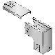 P31-CURVA SX.DISC.C/VAR.PIA.50X50MM ZINC - LEGRAND 31AYB050Z - LEGRAND 31AYB050Z - LEGRAND 31AYB050Z product photo Photo 01 2XS