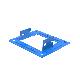 P31-FLANGIA ATTACCO QUADRO 100X75MM VERN.BLU - LEGRAND 31X9CL72G - LEGRAND 31X9CL72G - LEGRAND 31X9CL72G product photo Photo 01 2XS