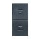 VELA SCURA - 2 PULSANTI NO INTERBLOCCATI - LEGRAND 682745 product photo Photo 01 2XS