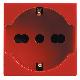 VELA SCURO-PRESA 2P+T 10/16A UNIVERS.ROSSO 2M - LEGRAND 682918 - LEGRAND 682918 - LEGRAND 682918 product photo Photo 01 2XS