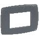 VELA TONDA-PLACCA ANTRACITE 3M - LEGRAND 685815 - LEGRAND 685815 - LEGRAND 685815 product photo Photo 01 2XS
