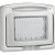 PLEXO VELA - PLACCA IP55 3M GRIGIA - LEGRAND 680633 product photo Photo 01 2XS
