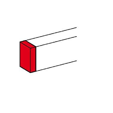 DLP-TERMINALE X CANALE 80X35-50MM - LEGRAND 010722 product photo Photo 01 3XL