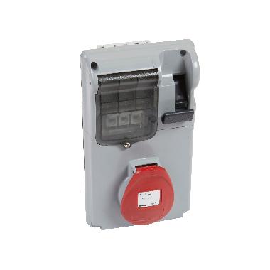 PRESA INTERB COMP QUAD IP44 16A 3P+T 400V - LEGRAND 057277 - LEGRAND 057277 - LEGRAND 057277 product photo Photo 01 3XL