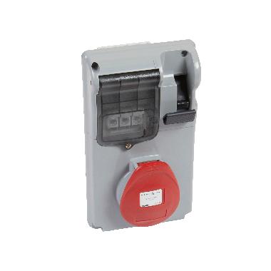 PRESA INTERB COMP QUAD IP44 16A 3P+N+T 400V - LEGRAND 057278 - LEGRAND 057278 - LEGRAND 057278 product photo Photo 01 3XL