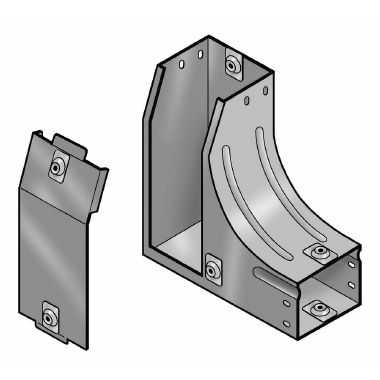 P31-CURVA DESTRA VARIAZIONE PIANO SALITA 150X75 Z - LEGRAND 31AGC150Z product photo Photo 01 3XL