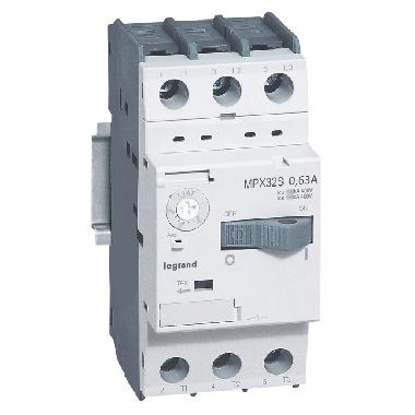 MPX3 32S SALVAMOTORE MAGNETO. 3P 0.4-0.63A - LEGRAND 417303 - LEGRAND 417303 - LEGRAND 417303 product photo Photo 01 3XL