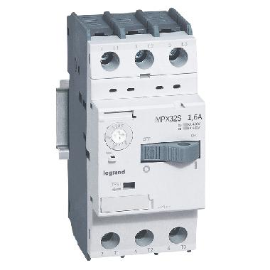 MPX3 32S SALVAMOTORE MAGNETO. 3P 1-1.6A - LEGRAND 417305 - LEGRAND 417305 - LEGRAND 417305 product photo Photo 01 3XL