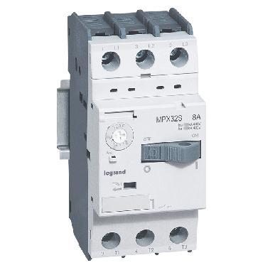 MPX3 32S SALVAMOTORE MAGNETO. 3P 5-8A - LEGRAND 417309 - LEGRAND 417309 - LEGRAND 417309 product photo Photo 01 3XL