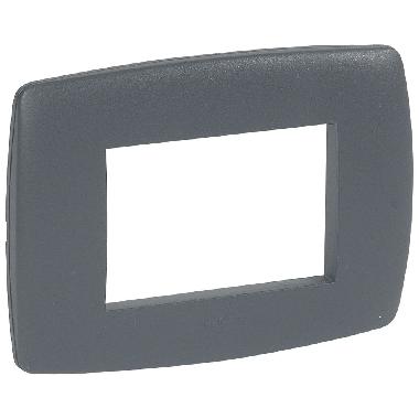 VELA TONDA-PLACCA ANTRACITE 3M - LEGRAND 685815 - LEGRAND 685815 - LEGRAND 685815 product photo Photo 01 3XL